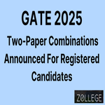 GATE 2025 Announced Two Paper Combinations For Registered Candidates